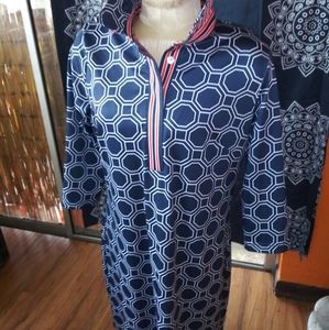 Gretchen Scott Ruffneck Dress